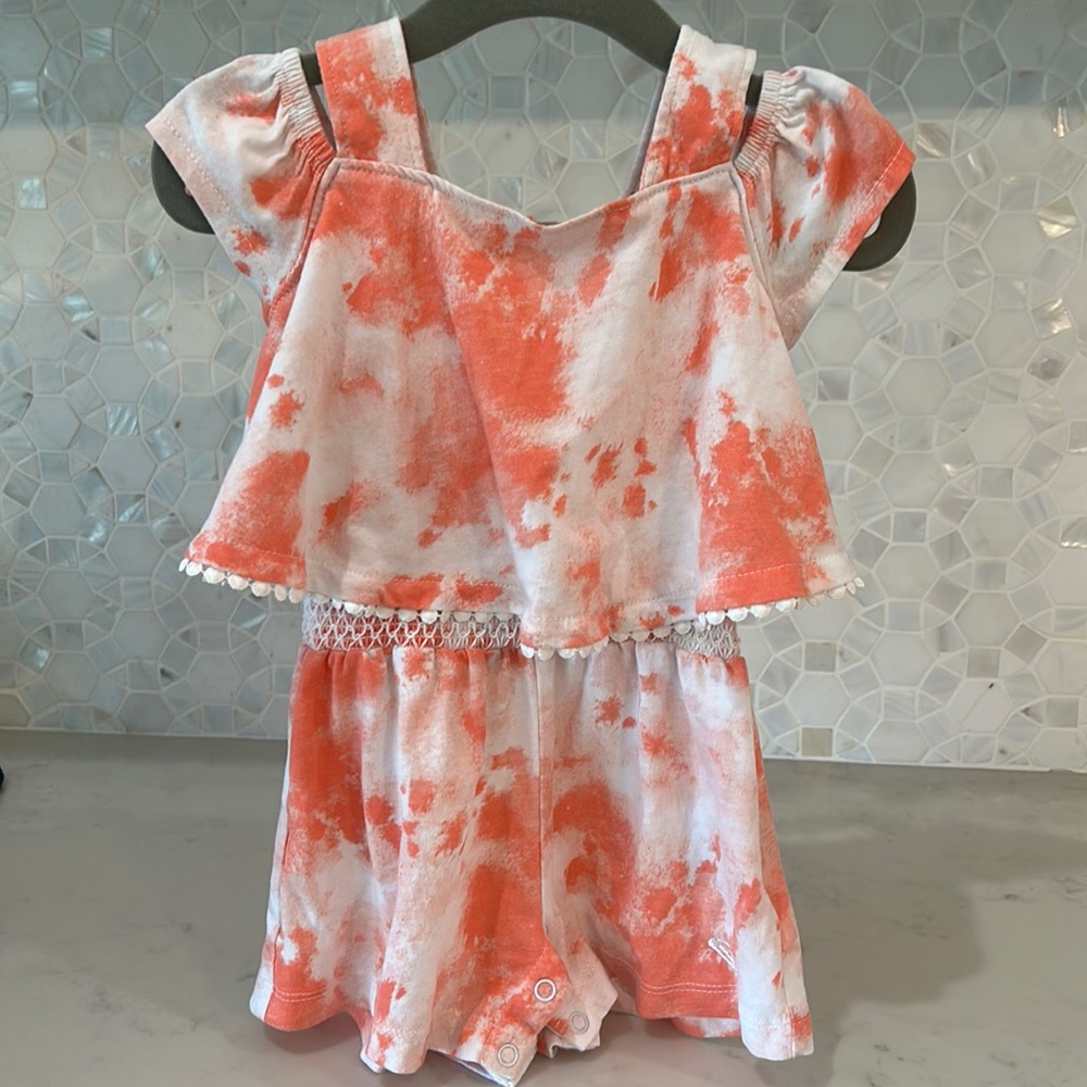 Roxy Girl tie dye romper size 18 months